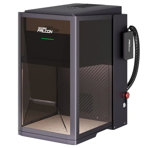 Creality Falcon T1 5-in-1 Laser Engraver, 20W Diode Module, 10,000mm/s High Speed, 0.001mm Ultra Precision, Smart Camera, Class 1 Safety