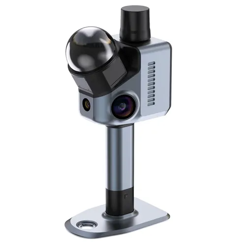 3DMakerpro Hawk LiDAR 3D Scanner, 1.5cm Precision, 484,000pts/s, 360° × 63.5° FOV, 80-140m Range, Dual 13MP Cameras, IP65 Metal Body, 12,000mAh Battery