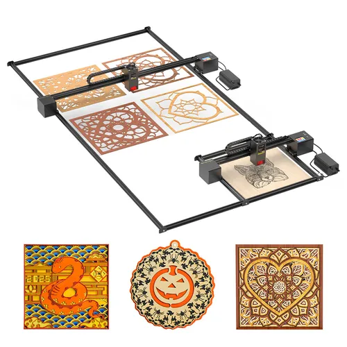 Tyvok Spider X1S Laser Engraver and Cutter 20W 800*2000mm