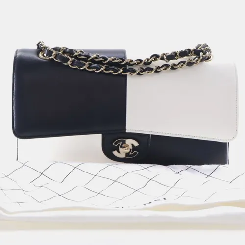 Chanel Medium Calfskin Geometric Patchwork Flap Bag