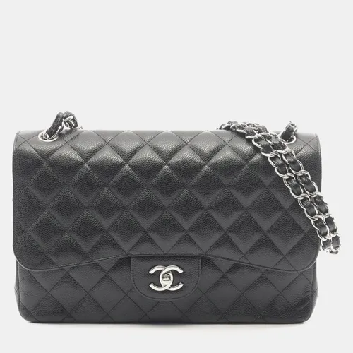 Chanel Classic Double Flap Jumbo Black