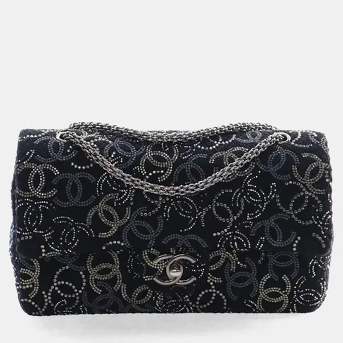 Chanel Medium Black, Grey, Silver