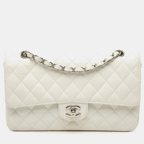 Chanel Classic Double Flap Medium White