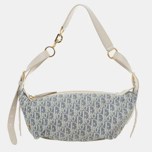 Dior D-Journey Small Light Blue Cream