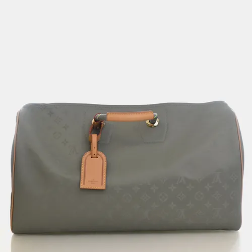 Louis Vuitton Monogram Titanium Keepall