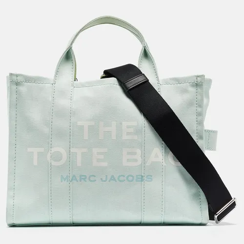 Marc Jacobs Mint Green/Black Canvas Medium