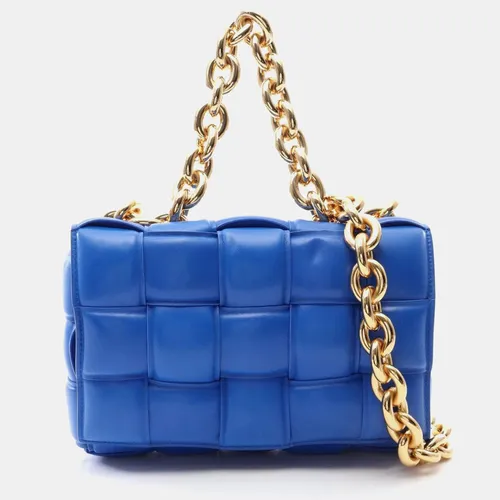 Bottega Veneta The Chain Cassette Cobalt