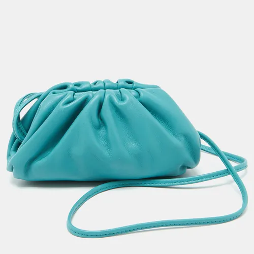 Bottega Veneta Light Blue Leather Extra
