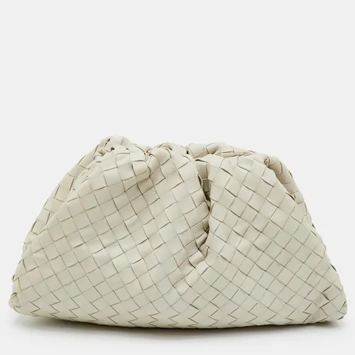 Bottega Veneta The Oversized Pouch White