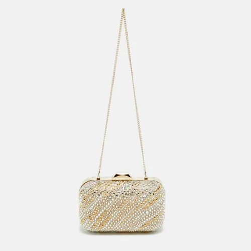 Jimmy Choo Cloud Beige/Multicolor Crystals