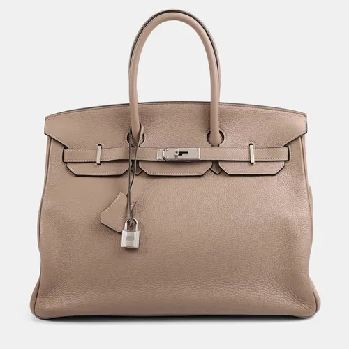 Hermes Gris Tourterelle Togo Birkin 35
