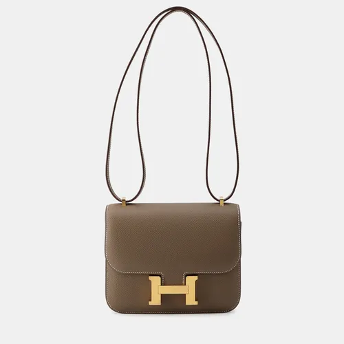 Hermes Constance 18 Etoupe Epsom Leather