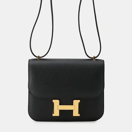 Hermes Constance III Mini Black Epsom