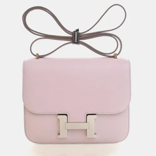 Hermes Constance 18 Mauve Pale Chevre