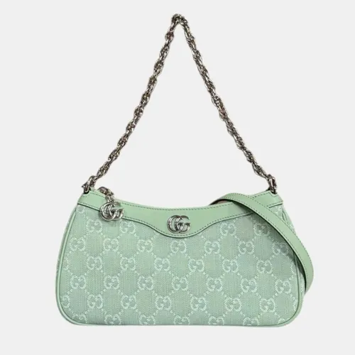 Gucci Ophidia Small Green Shoulder Bag