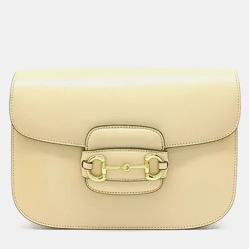Gucci 1955 Horsebit Small Light Beige