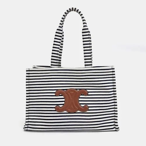 Celine Cabas Thais Large Multicolor Fabric