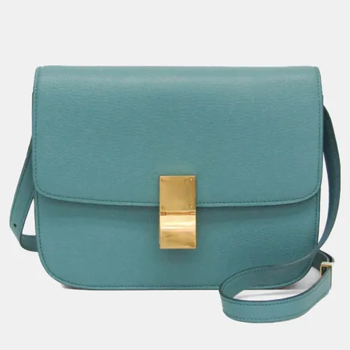 Celine Classic Box Medium Leather Shoulder