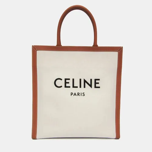 Celine Vertical Cabas Large Off -white