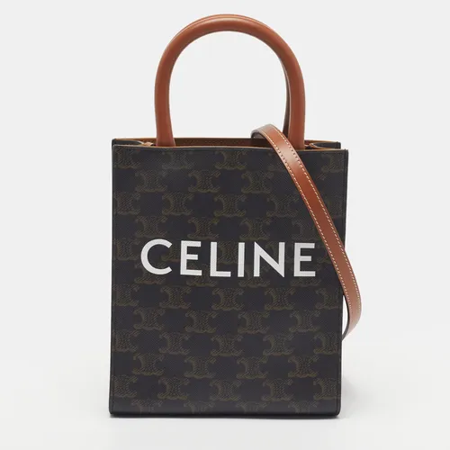 Celine Vertical Cabas Mini Black/Brown