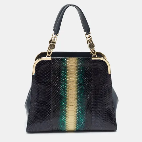 Bvlgari Metallic Multicolor Python Frame