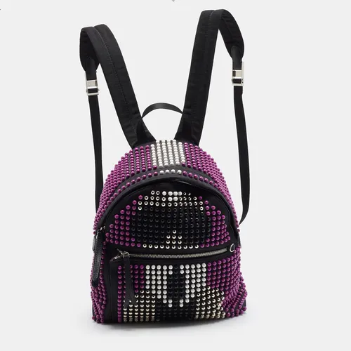Fendi Karlito Studded Black Multicolor