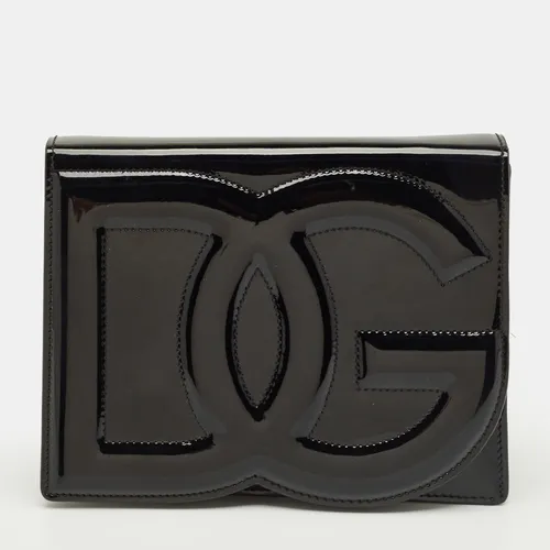 Dolce & Gabbana DG Logo Black Patent