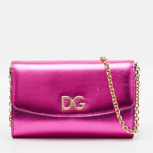 Dolce & Gabbana DG Logo Small Metallic
