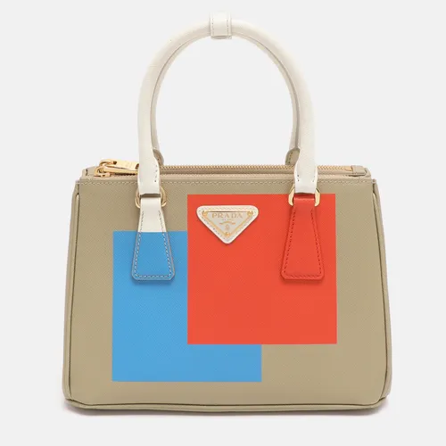 Prada Multicolor Saffiano Print Leather