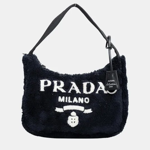 Prada Re-Edition 2000 Black Terry Cloth