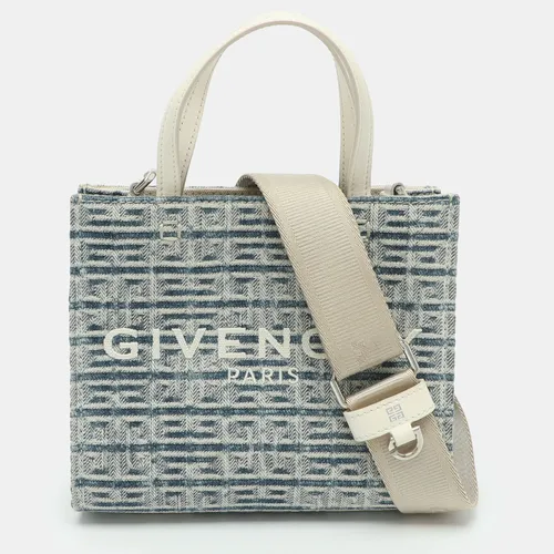 Givenchy G Mini Blue/Off White Monogram