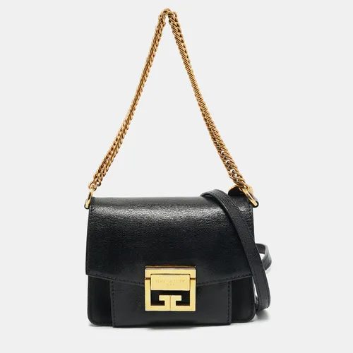 Givenchy GV3 Nano Black Leather and Suede