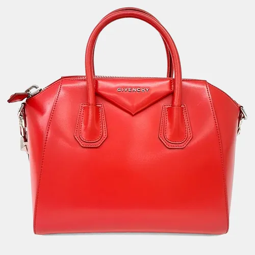 Givenchy Antigona Small Red Leather