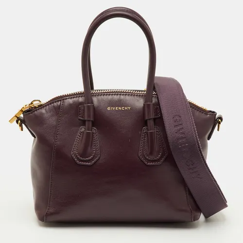Givenchy Antigona Mini Dark Burgundy