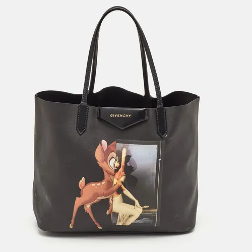 Givenchy Bambi Antigona Black Coated