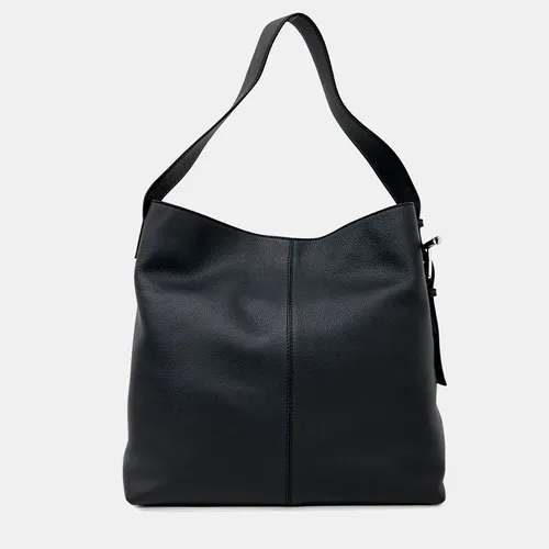 Alexander McQueen Black Leather Sling