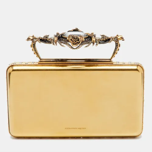 Alexander McQueen Ottone Jewelled Gold