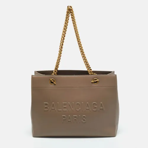 Balenciaga Duty Free Chain Medium Beige