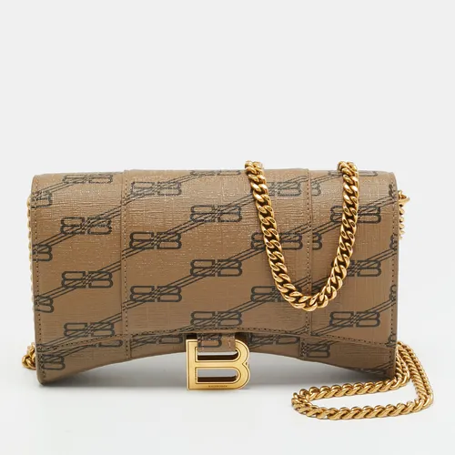 Balenciaga Hourglass Beige/Brown BB
