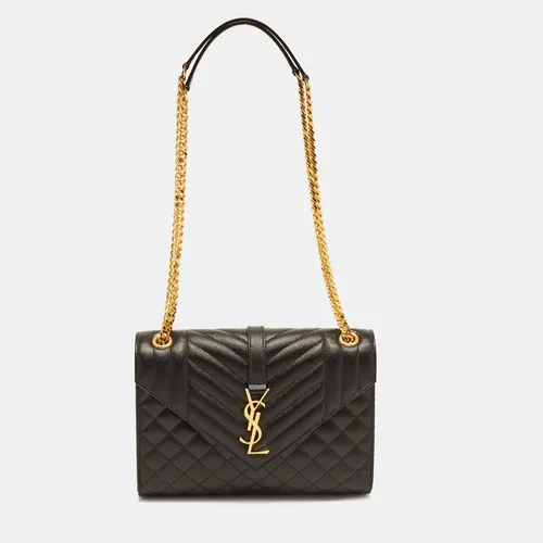 Saint Laurent Envelope Medium Black Mix