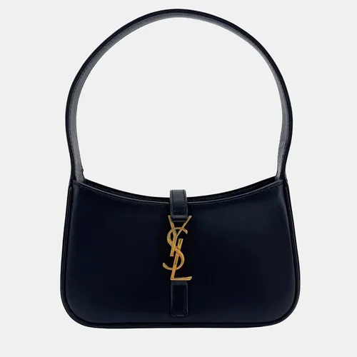 Saint Laurent Le 5 A 7 Mini Black Smooth