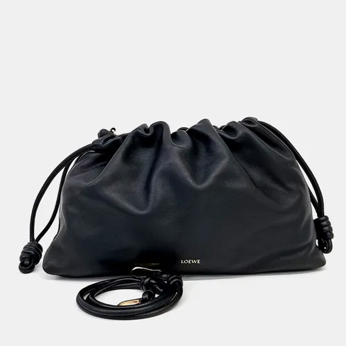 Loewe Flamenco Large Black Napa Leather