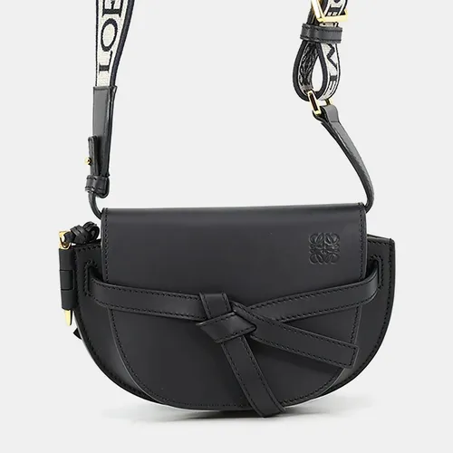 Loewe Gate Mini Black Leather Crossbody