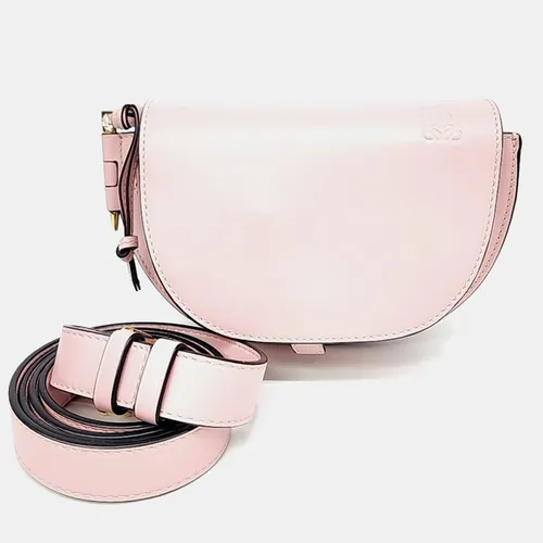 Loewe Pink Leather Gate Mini Belt Bag