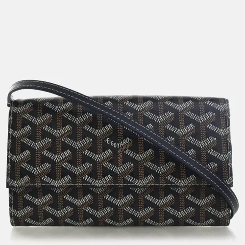 Goyard Varenne Continental Wallet PM Black