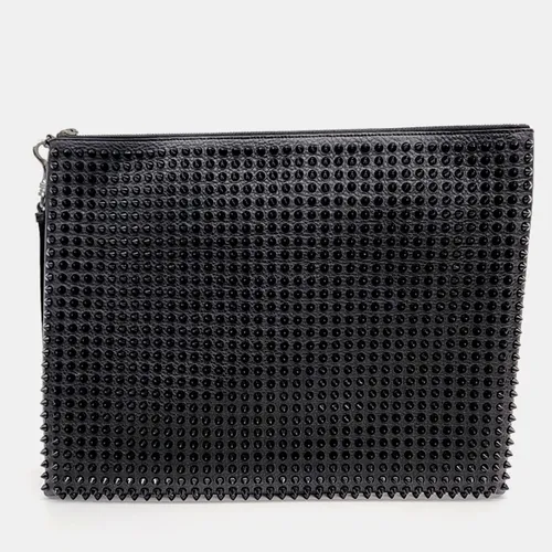 Christian Louboutin Large Black Leather