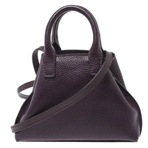 Akris Purple Leather Crossbody Bags
