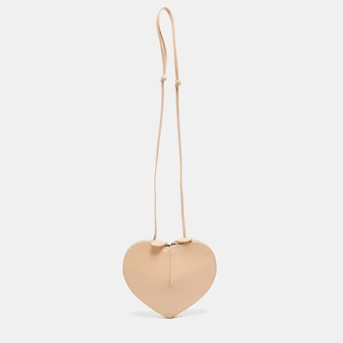 Alaïa Le Coeur Beige Leather Shoulder Bag