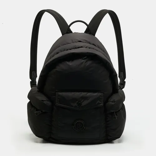 Moncler Legere Black Padded Nylon Backpack