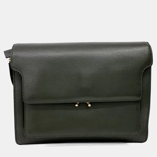 Marni Multicolor Leather Trunk Bag